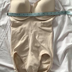 4 for $50.00...BALI Full body shapewear ,built in bra, D36, Beige